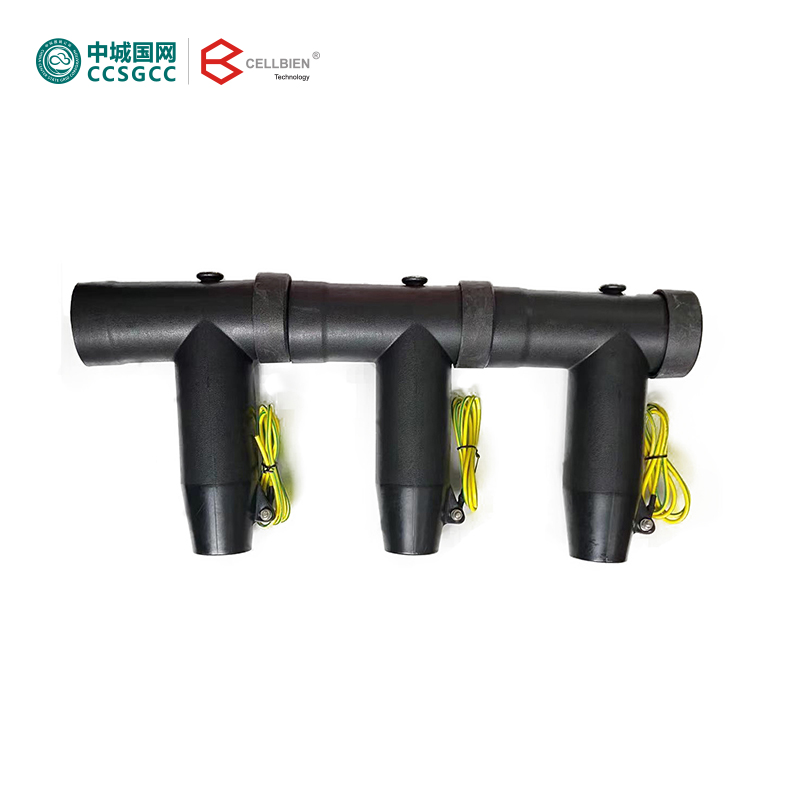 中城国网 CELLBIEN 10kV三芯欧式插拔头（前插）CBTS-FSG 630A 17kV(8.7/15)