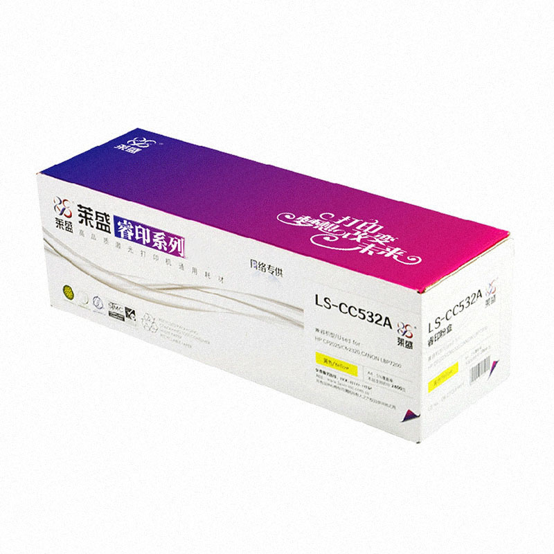 莱盛(laser) LS-CC532A 2800页 适用于 HP CP2025/CM2320,CANON LBP-7200/7660 硒鼓/粉盒 (计价单位：只) 黄色