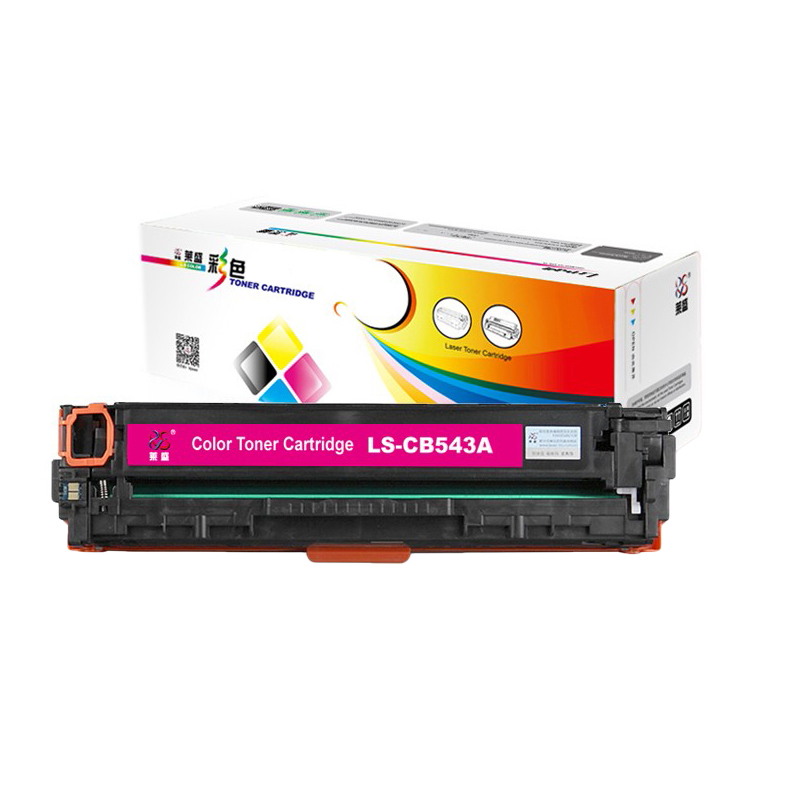 莱盛(laser) LS-CB543A 1400页 适用于 HP CP1215/1515/1518/CM1312,CANON LBP-5050 硒鼓/粉盒 红色